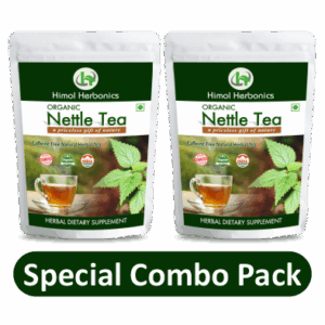 Himol Nettle Tea - 100gm (Combo) | Best Quality Nettle Dried Leaves, Hand Picked, 100% Natural & Organic